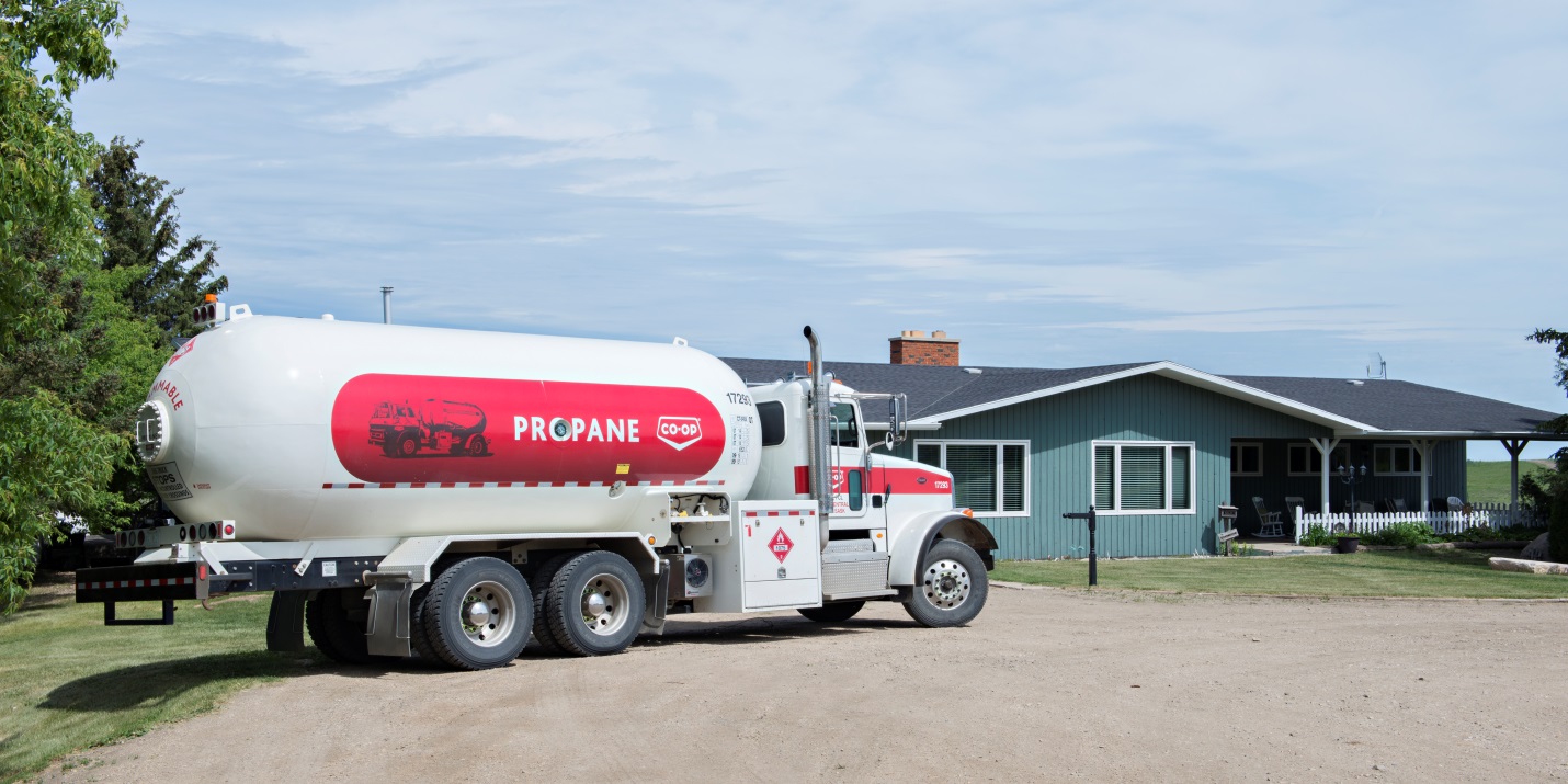 Order your bulk propane through the Armstrong Regional Coop